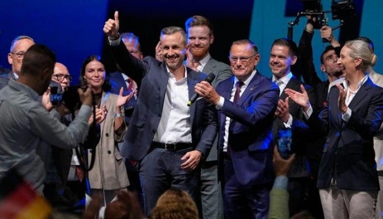 Archived image accompanying Germany’s Far-Right AfD Claims Historic Election Victory, Lacks Majority