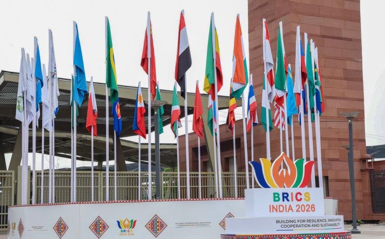 Archived image accompanying 18th BRICS Summit Set To Open In New Delhi Today