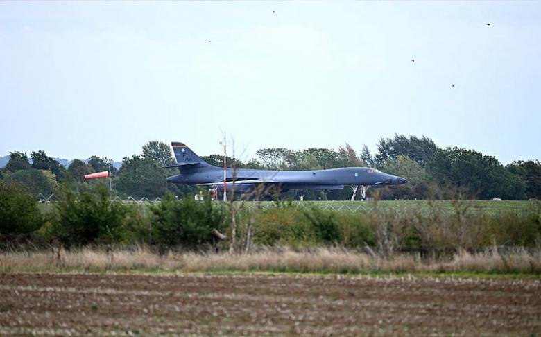 Archived image accompanying President Trump Says Men Arrested at UK Air Base Intended to Cause ‘Major Damage’