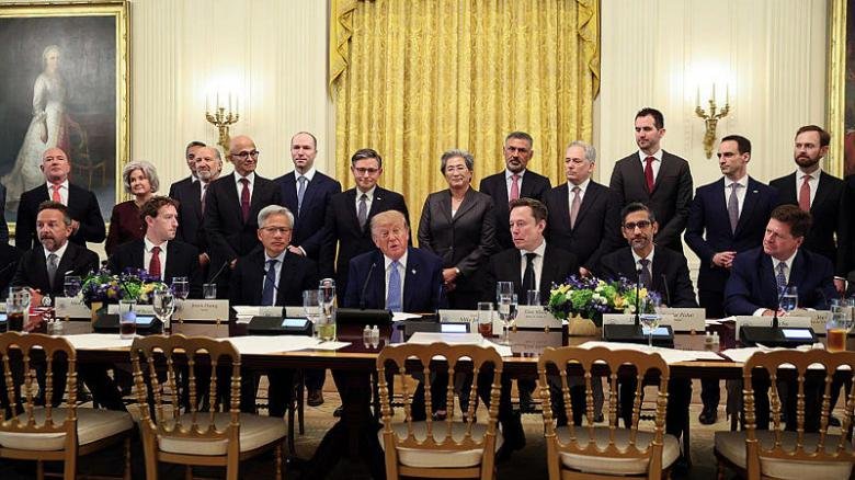 Archived image accompanying President Trump and AI Leaders Agree to Voluntary Safety Framework, Support Data Center Growth